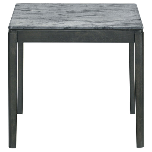 Tryon - Marble 2 Piece Coffee And End Table Set - Gray