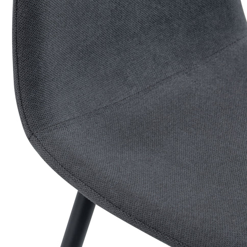 Modern Bar Chair Rounded Backrest (Set of 2)