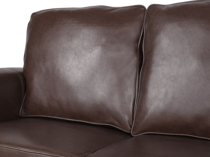Contemporary 3 Seater Sofa With Nailhead Trim