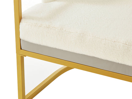 Upholstered Reading Accent Armchair For Living Room