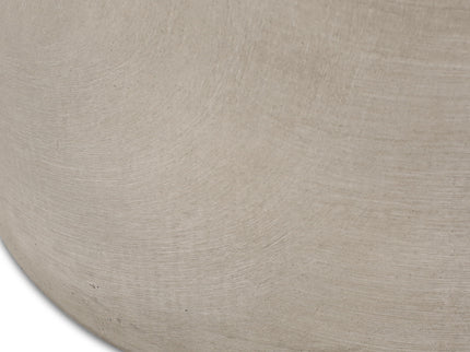 Cylindrical Design, Outdoor Lightweight Concrete Side Table