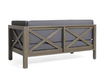 Brava - X Back Corner Bench