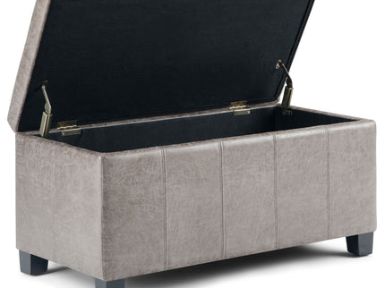 Dover - Upholstered Storage Ottoman Bench