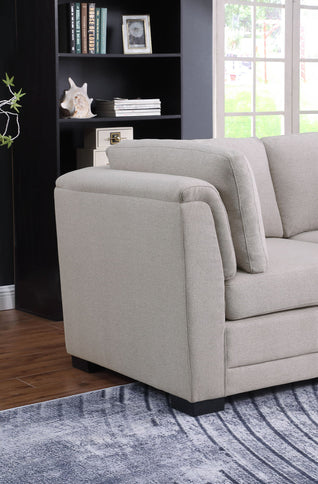 Kristin - Loveseat - Light Gray