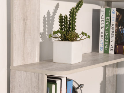 L-Shaped Corner Bookshelf