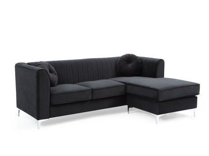 Delray - Micro Suede Sofa Chaise