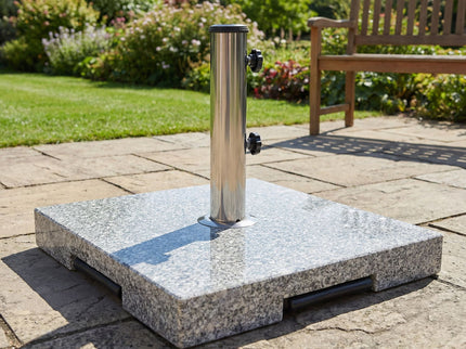 Mojave - Granite Umbrella Base - Natural / Gray