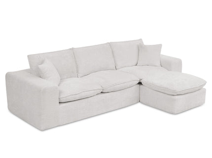 Sectional Sofa With Moveable Ottoman