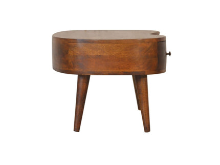 Wave Coffee Table With 1 Drawer