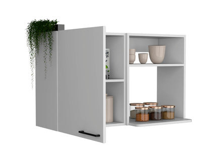 Burwood - Kitchen Wall Cabinet With 2 Doors And Shelves - White