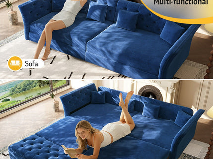 Oversize Pull Out Sofa Bed For Living Room