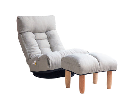 Adjustable Japanese Reclining Floor Chair Sofa With Metal Frame For Living Room