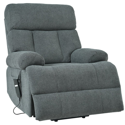 Oversized Power Lift Recliner Chai With Remote Control, Side Pocket, Spacious Seat