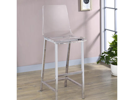Bar Stools (Set of 2) - Clear