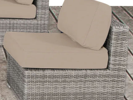 Outdoor Wicker Seating Group With Cushions