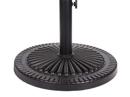 Resin Umbrella Base - Black Rock