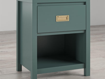 Haven - 1 Drawer Nightstand - Green