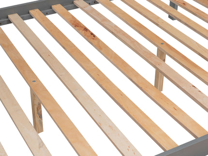 Bunk Bed With Shelfs, Storage Staircase And 2 Drawers