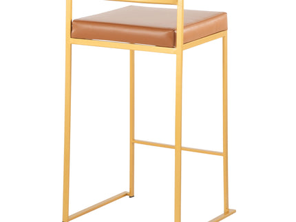 Fuji - Contemporary / Glam Design Counter Stool (Set of 2)