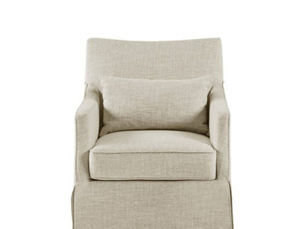 Traditional Design London Skirted Swivel Chair