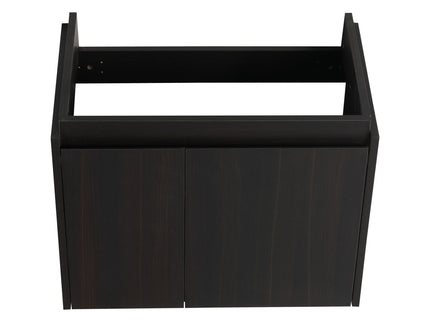 Modern Bathroom Vanity With Ceramic Basin, Wall Mounted Floating Sink Combo, Storage Cabinet