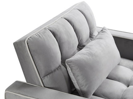 Convertible Sleeper Chair Sofa Bed Adjustable Pull Out Sleeper Chair Bed Multi-Pockets Folding Sofa Bed For Living Room Bedroom Small Space, 3 In 1 Sofa Bed