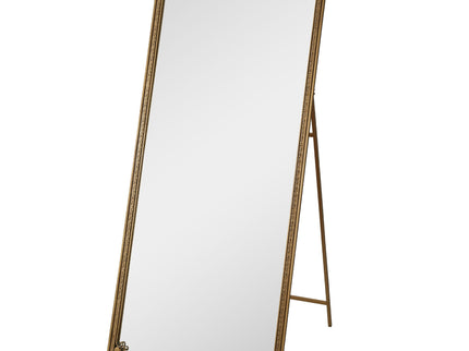 Full Length Mirror With Stand, Floor Standing Dressing - Antique Gold