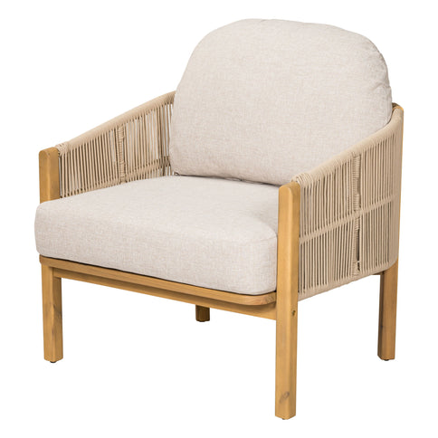 Grotta - Outdoor Wood Club Chair (Set of 2)