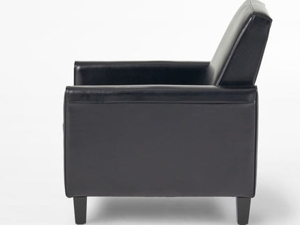 Upholstered Push Back Recliner Chair For Living Room
