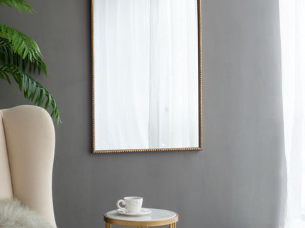 Arch Mirror, Baroque Inspired Wall Decor For Bathroom, Bedroom, Living Room