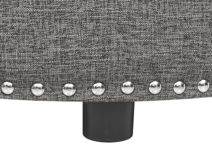Tufted Storage Ottoman With Upholstery