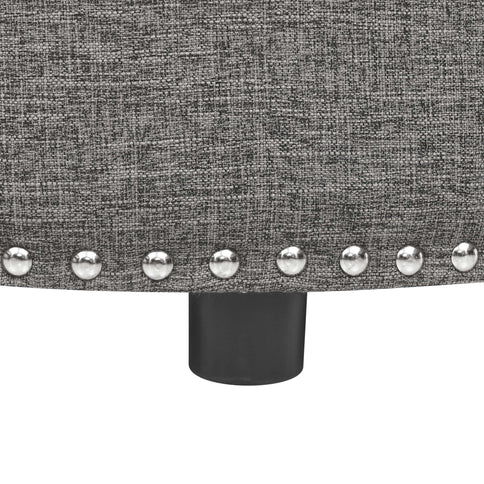 Tufted Storage Ottoman With Upholstery