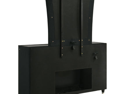 Mika - 8 Drawer LED Dresser And Mirror Set - Black