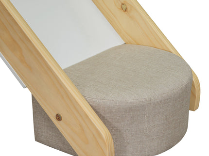 Loft Bed With House Shaped Frame And Tent