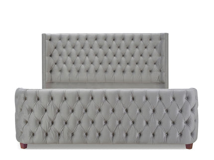 Brooklyn - Tufted Panel Bed Headboard And Footboard Set