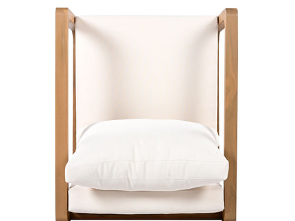 Outdoor Lounge Chair With Oversized Cushion Set For Patio