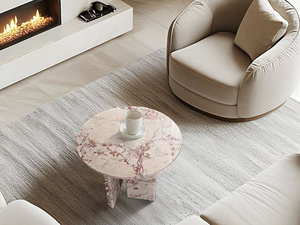 Luxury Coffee Table With Unique Veining, Unique Stone Design