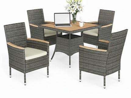 5 Piece Patio Dining Set With Table