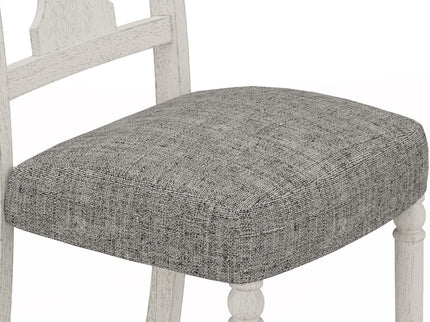 Tannen - Dining Side Chair (Set of 2) - White And Gray