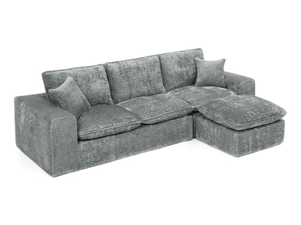 Sectional Sofa With Moveable Ottoman