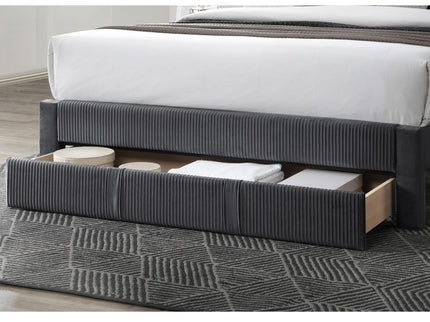Contemporary Bed With Storage Drawer