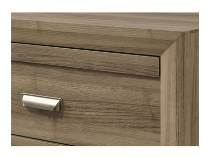 6 Drawers Storage Dresser, Bedroom Furniture - Light Brown