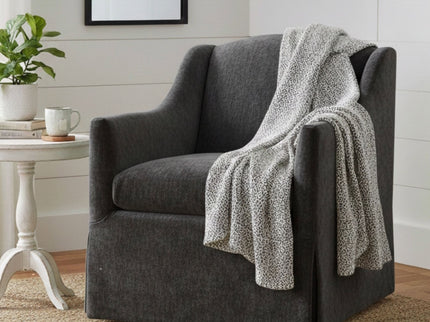 Luisa - Skirted Swivel Accent Chair
