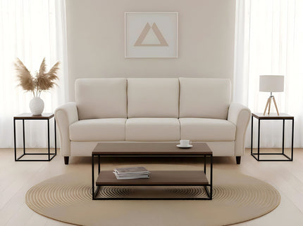 Patricia - Curved Arm 3 Seater Sofa