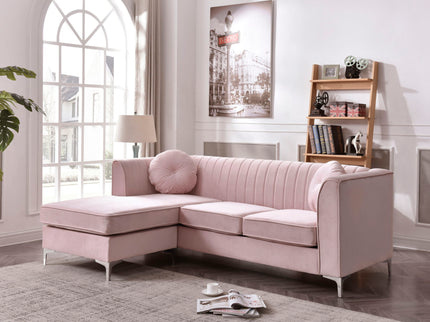 Delray - Micro Suede Sofa Chaise