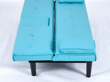 Sofa Bed With Foldable Design And Cup Holder