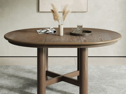 Extendable Oval Dining Table With Leaf