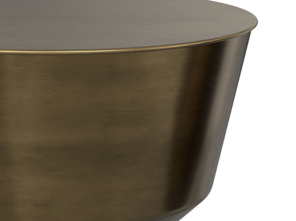 Allegra - Side Table - Antique Brass