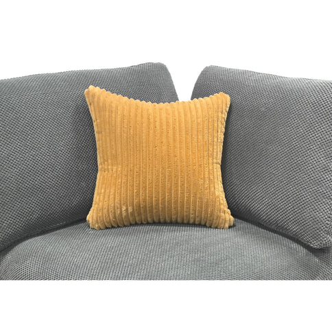 Custom Configuration Modular Sectional & Toss Pillows