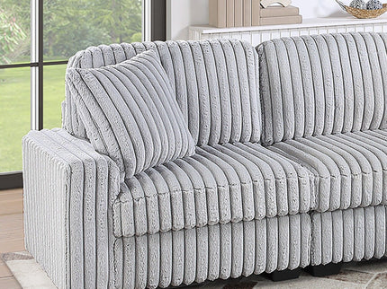 Sectional Sofa Set With Reversible Chaise, Living Room Furniture